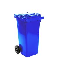 120 l-es műanyag kék szemetes