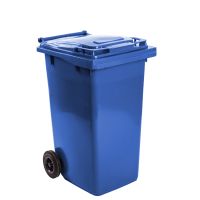 240 l-es műanyag kék szemetes