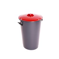 ECO 60 l-es szemétgyűjtõ, piros tetővel
