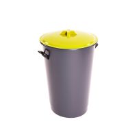 ECO 60 l-es szemétgyűjtõ, sárga tetővel